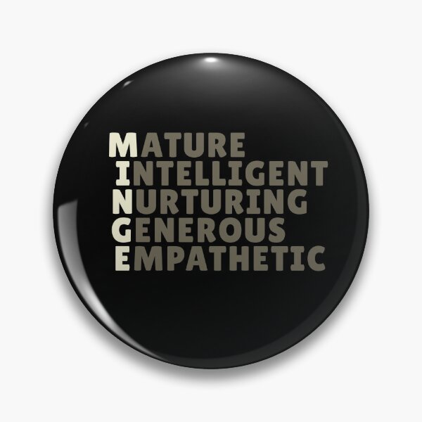 Item preview, Minge Acrostic - MEN designed and sold by Bunchable.