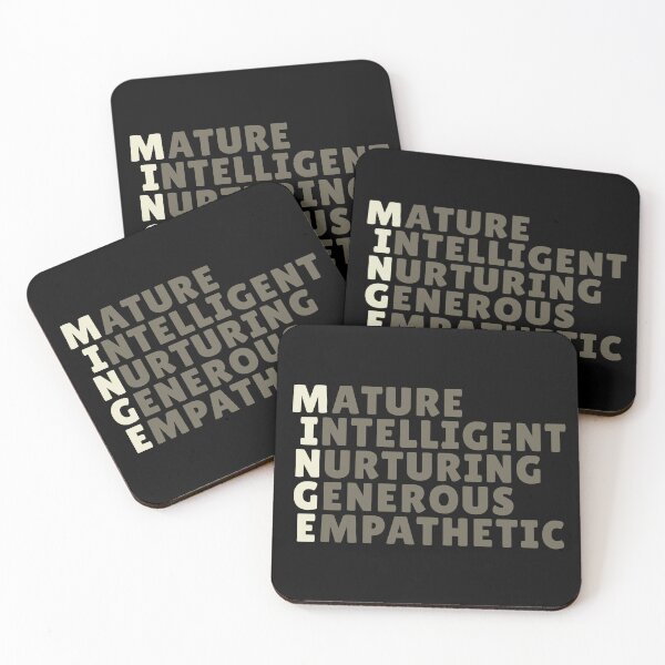 Item preview, Minge Acrostic - MEN designed and sold by Bunchable.