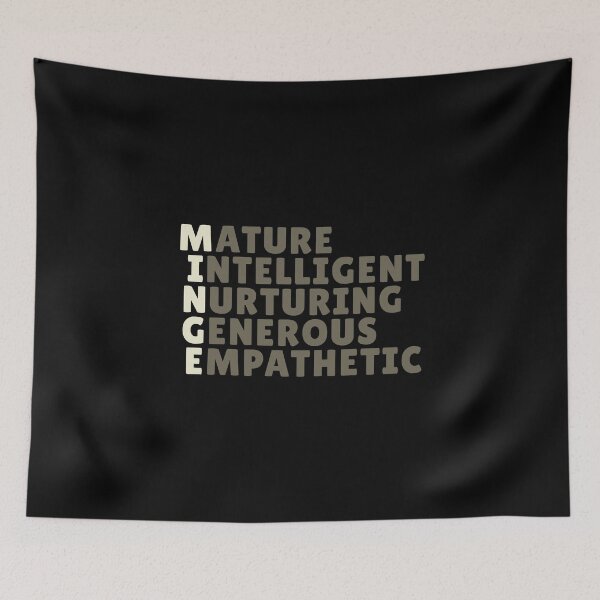 Item preview, Minge Acrostic - MEN designed and sold by Bunchable.