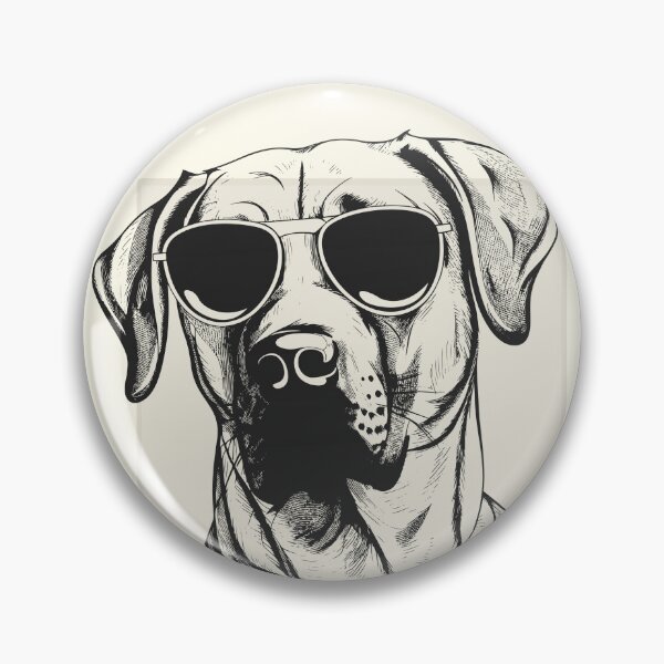Item preview, Black Mouth Cur Digital Sketch Drawing Illustration designed and sold by rafaeltto.