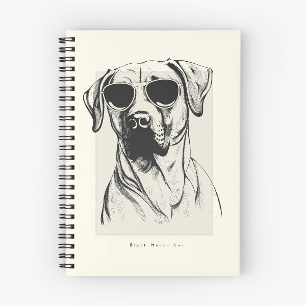 Item preview, Black Mouth Cur Digital Sketch Drawing Illustration designed and sold by rafaeltto.