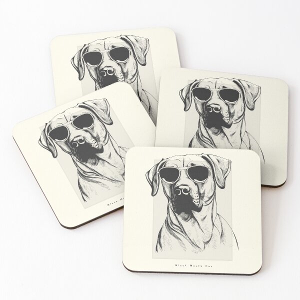 Item preview, Black Mouth Cur Digital Sketch Drawing Illustration designed and sold by rafaeltto.