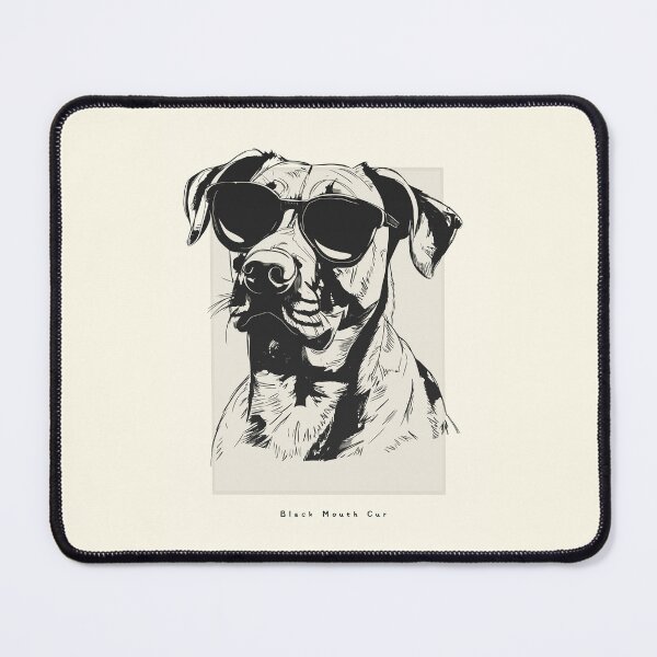 Item preview, Black Mouth Cur Digital Sketch Drawing Illustration designed and sold by rafaeltto.