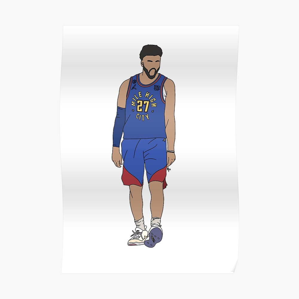 Jamal Murray - Nuggets Jersey Sticker for Sale by GammaGraphics