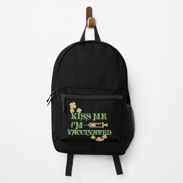 Item preview, Kiss Me I'm Irish and Vaccinated St. Patrick's Day designed and sold by MetaBayer.