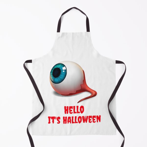 Item preview, Hello it_s Halloween scary eyeball designed and sold by ArmondLatorr.