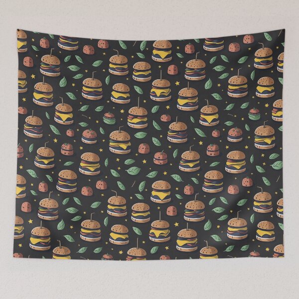 Item preview, Burgers Burgers Everywhere designed and sold by TheLilacBat.