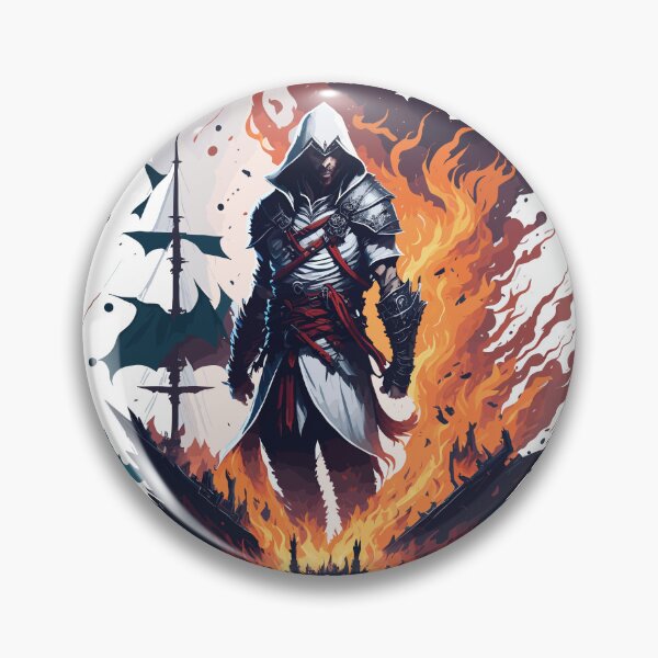 Item preview, Assassin's creed game fan art designed and sold by Wolf Arts.