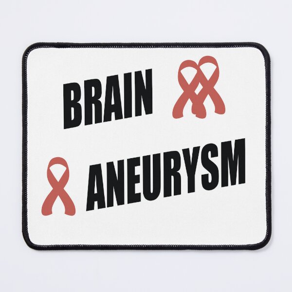 Item preview, Brain aneurysm cancer awareness red ribbon designed and sold by nuz2.