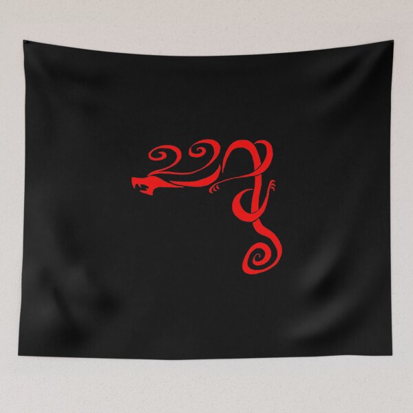 Item preview, red dragon designed and sold by ChloeHane.