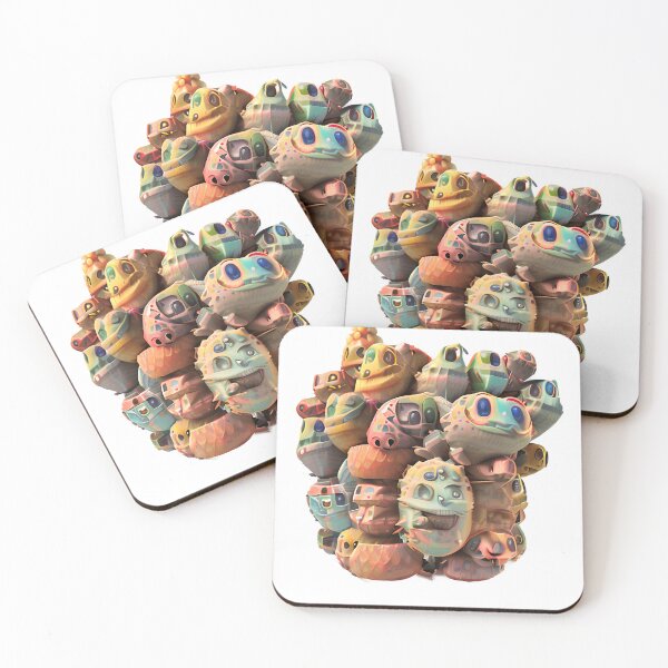 Item preview, A Family of Cute And Colorful Tiny Monters designed and sold by Chubuter.