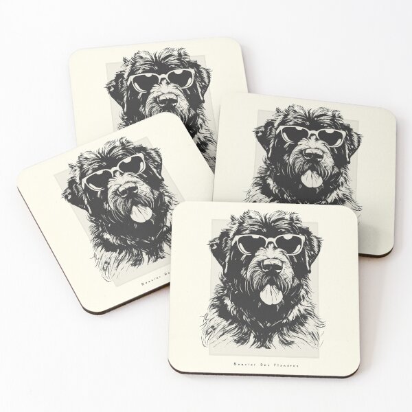 Item preview, Bouvier Des Flandres Digital Sketch Drawing Illustration designed and sold by rafaeltto.