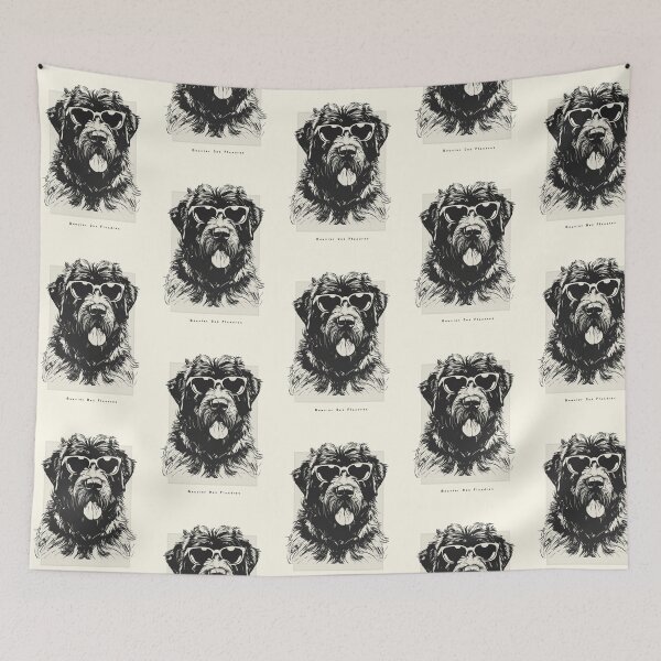 Item preview, Bouvier Des Flandres Digital Sketch Drawing Illustration designed and sold by rafaeltto.