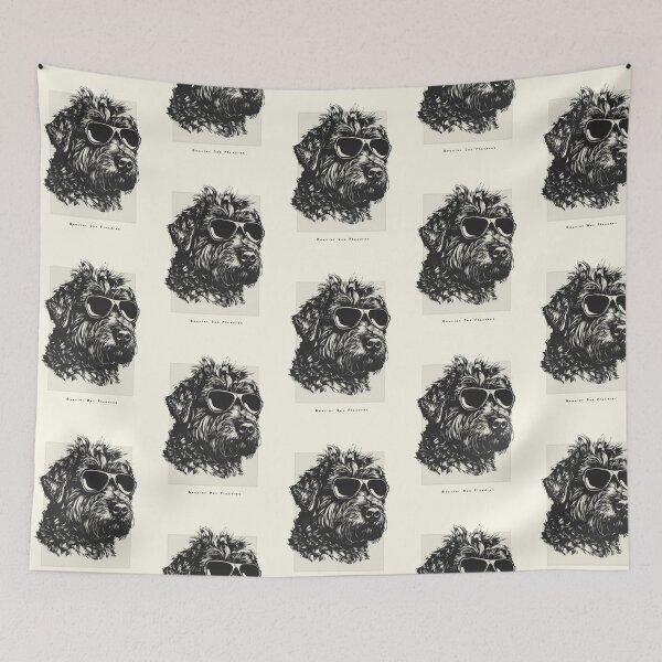 Item preview, Bouvier Des Flandres Digital Sketch Drawing Illustration designed and sold by rafaeltto.