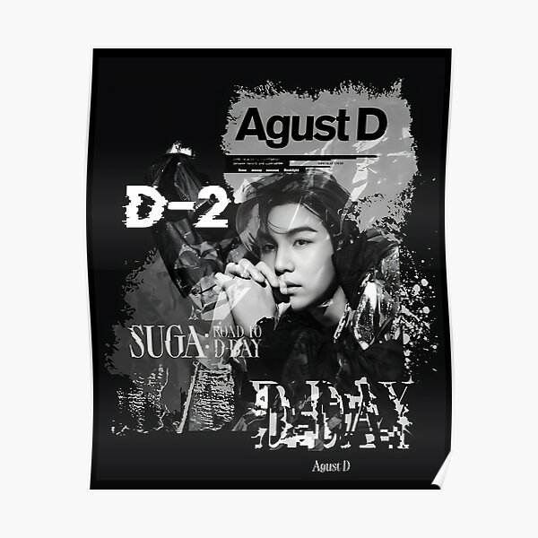 Agust D Tour Posters for Sale | Redbubble
