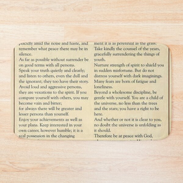 Item preview, Desiderata designed and sold by lunsfordj.