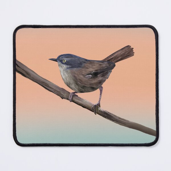 Item preview, Tasmanian Scrubwren designed and sold by Amanda Webster.
