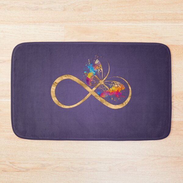 Item preview, Infinity Symbol Butterfly Color Splatter designed and sold by k9printart.