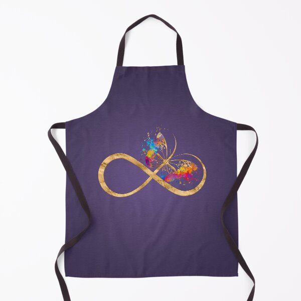 Item preview, Infinity Symbol Butterfly Color Splatter designed and sold by k9printart.