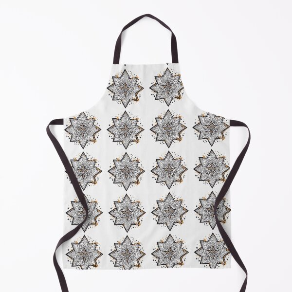 Item preview,  Stars Modern Abstract Artwork Black White and Gold  designed and sold by Michael Voyler.