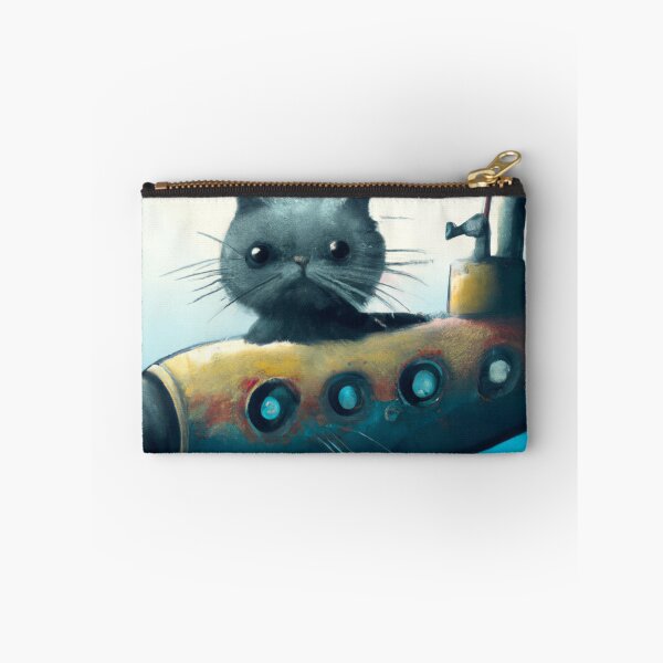 Item preview, Feline Submarine Chimera - Digital Art Illustration designed and sold by Kureghor-Arts.