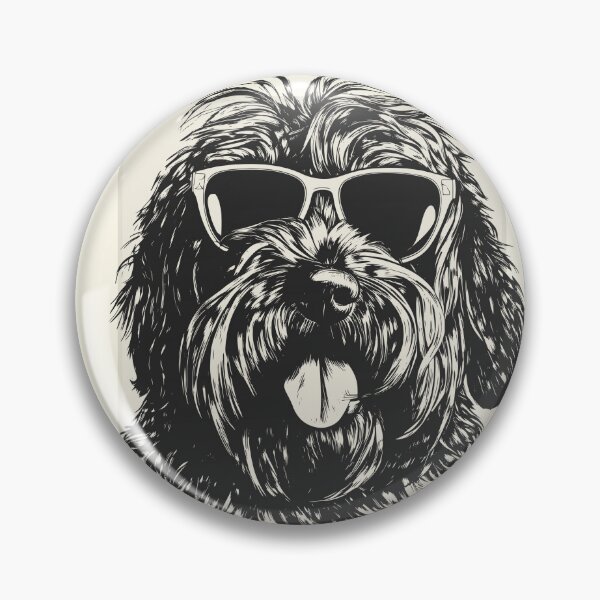 Item preview, Briard Digital Sketch Drawing Illustration designed and sold by rafaeltto.