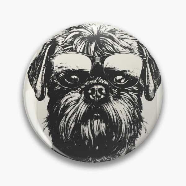 Artikelvorschau, Brussels Griffon Digital Sketch Drawing Illustration entworfen und verkauft von rafaeltto.