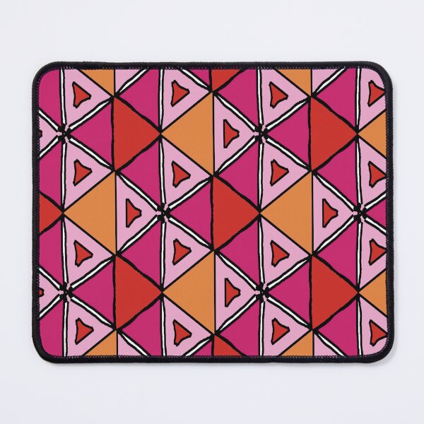 Item preview, Hot Triangles Pattern designed and sold by MonCreedon.