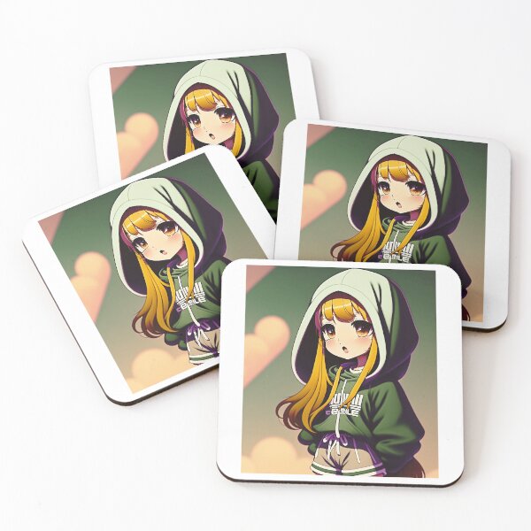 Item preview, Chibi crunchyroll funimation Anime girl Chibi hyper realisitic designed and sold by JulieannaHag.