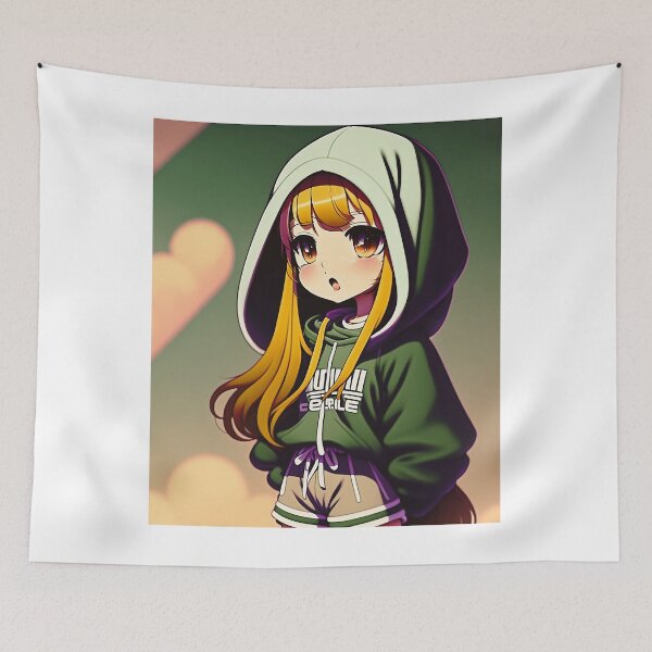 Item preview, Chibi crunchyroll funimation Anime girl Chibi hyper realisitic designed and sold by JulieannaHag.