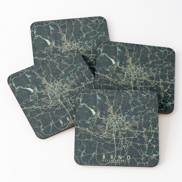 Item preview, Brno City Map of Czech Republic - Summer designed and sold by deMAP.