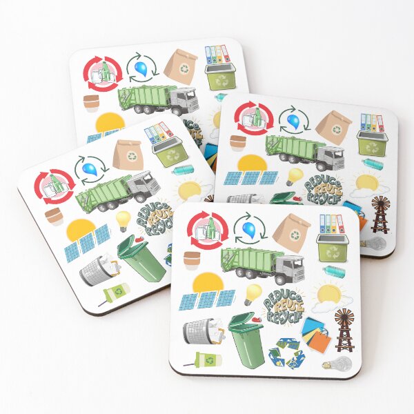 Item preview, Recycle Reuse Renew Rethink environmental designed and sold by nuz2.