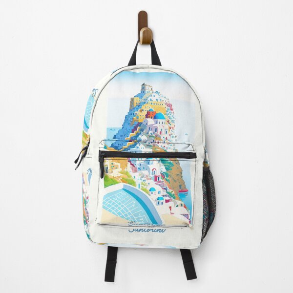 Item preview, Santorini Greek Island Vintage design by CallisC Arts designed and sold by CallisC-Arts.
