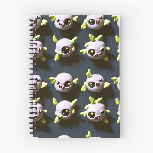 Item preview, Demonic Cute Flying Monster - Seamless Pattern designed and sold by Chubuter.