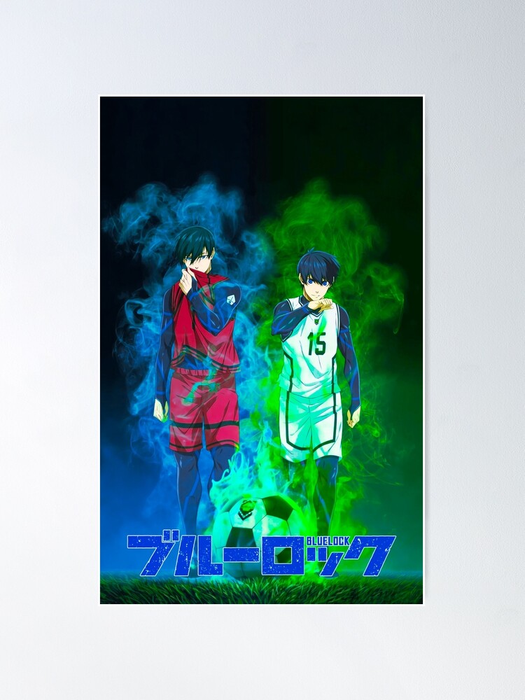 MXDL Blue Lock Anime Poster Isagi Yoichi Vs Itoshi Rin Poster 90s Canvas  Wall Art Room Aesthetic Decor Posters 12x18inch(30x45cm) : Buy Online at  Best Price in KSA - Souq is now