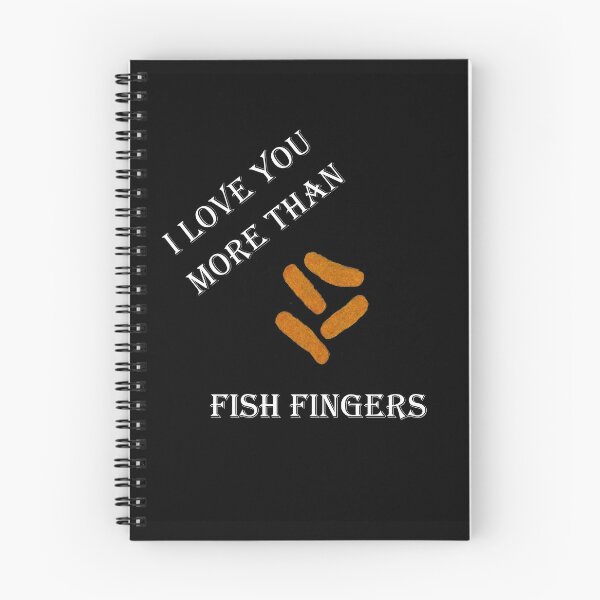 Artikelvorschau, ICH LIEBE DICH MEHR ALS FISCHSTÄBCHEN entworfen und verkauft von sloganwriter12.