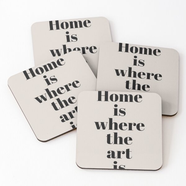 Item preview, Home Is Where The Art Is  designed and sold by orchidwest.