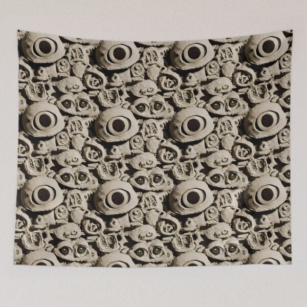 Aperçu de l'œuvre Adorable oeil effrayant d'argile - modèle sans couture créée et vendue par Chubuter.