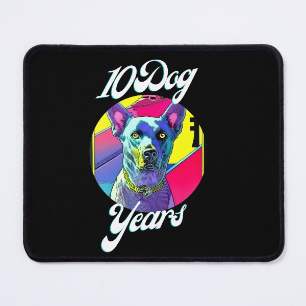 Item preview,  10 In Dog Years tshirt (v1) designed and sold by cardia1991.