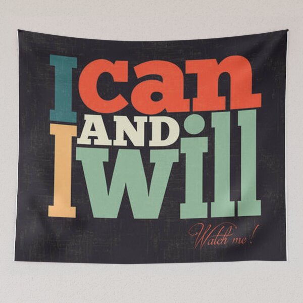 Item preview, I can and I will  designed and sold by orchidwest.