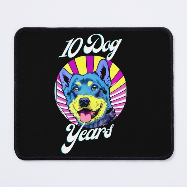 Item preview, 10 In Dog Years tshirt (v2) designed and sold by cardia1991.