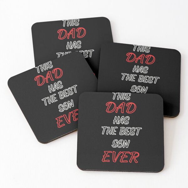 Item preview, This Dad Has The Best Son Ever designed and sold by Kwoss.