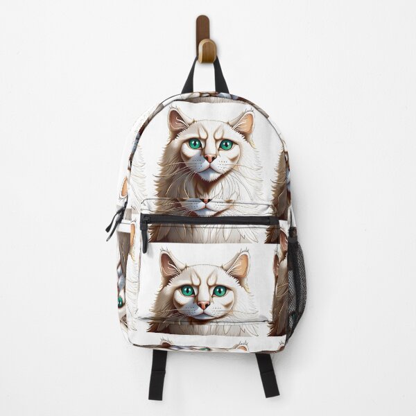 Item preview, beautiful white cat designed and sold by altohero.