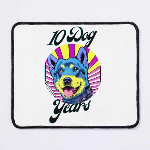Item preview,  10 In Dog Years tshirt (v3) designed and sold by cardia1991.
