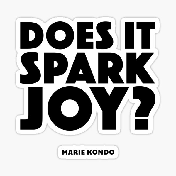 Item preview, Does It Spark Joy Marie Kondo designed and sold by Boomflavours.