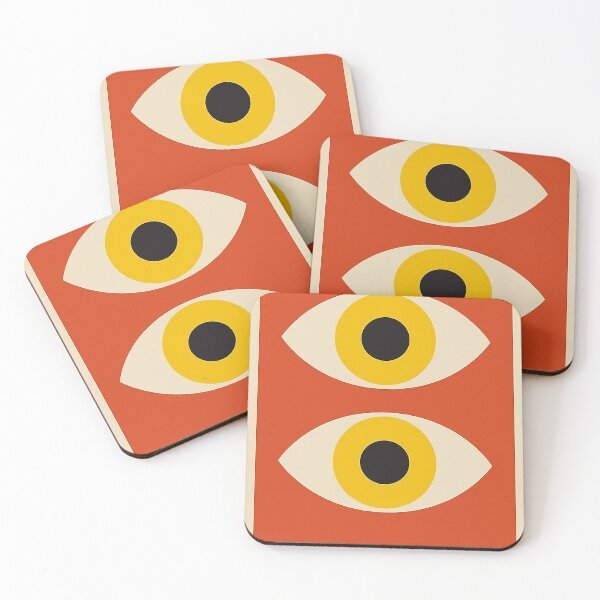 Aperçu de l'œuvre bauhaus yeux jaunes créée et vendue par susansaileen.