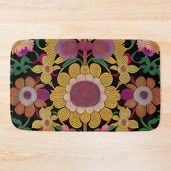 Item preview, Victorian Flowers Inspired By William Morris chrysanthemum designed and sold by Tamas Das.