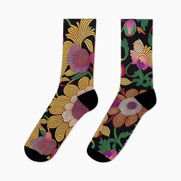Item preview, Victorian Flowers Inspired By William Morris chrysanthemum designed and sold by Tamas Das.