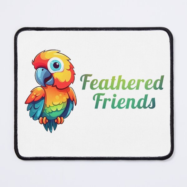 Item preview, Feathered Friends Macaw Parrot Pet Bird Nature Sticker designed and sold by Muhammad Toqeer.