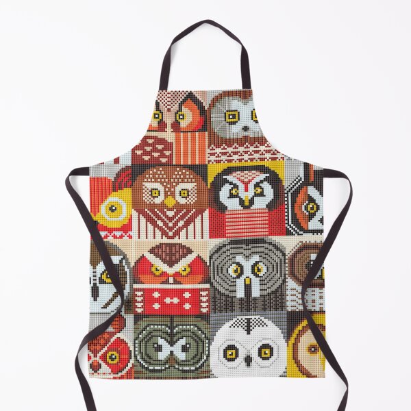 Item preview, Owl Faces Cross Stitch designed and sold by Vedashrrow.